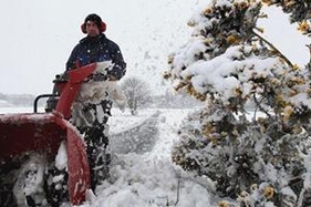 у шотландії 3000 залишилися без світла із за снігу