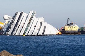 на costa concordia за день знайдені 5 тіл загиблих